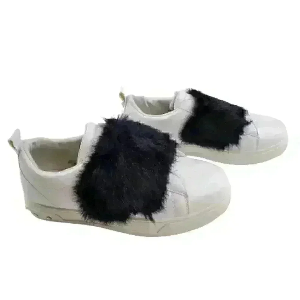 G. N. D Women's Shoes Sz 5/8 White/Black Classic